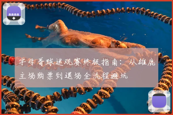 字母哥球迷观赛终极指南:从雄鹿主场购票到退场全流程避坑
